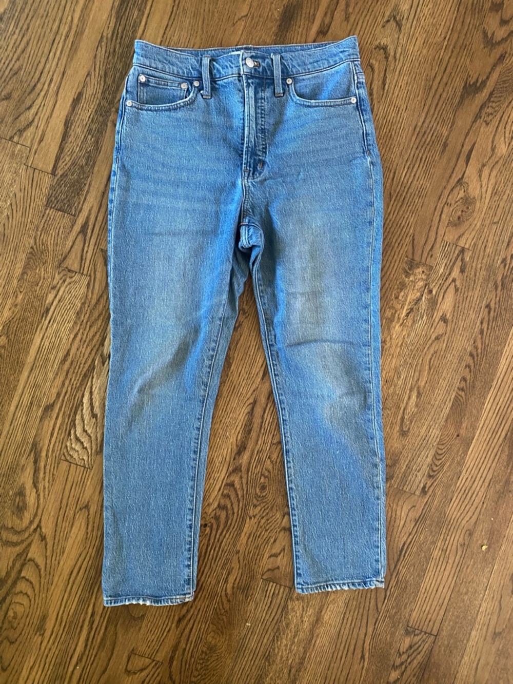 Madewell The Perfect Vintage Jeans - Classic Light Blue High Rise